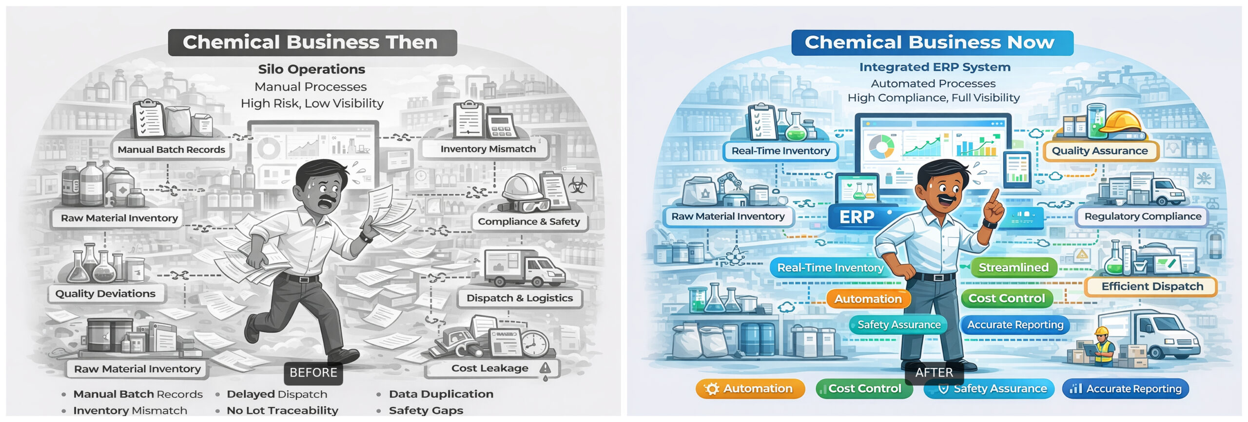 Chemical Industry Before After Situation